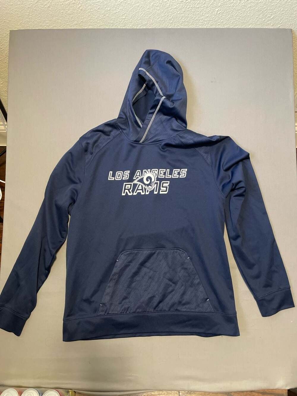 Los Angeles Rams NFL Team Apparel TX3 Warm Performance Hoodie